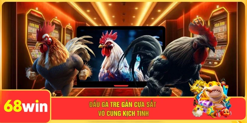 Đấu gà tre gắn cựa sắt vô cùng kịch tính