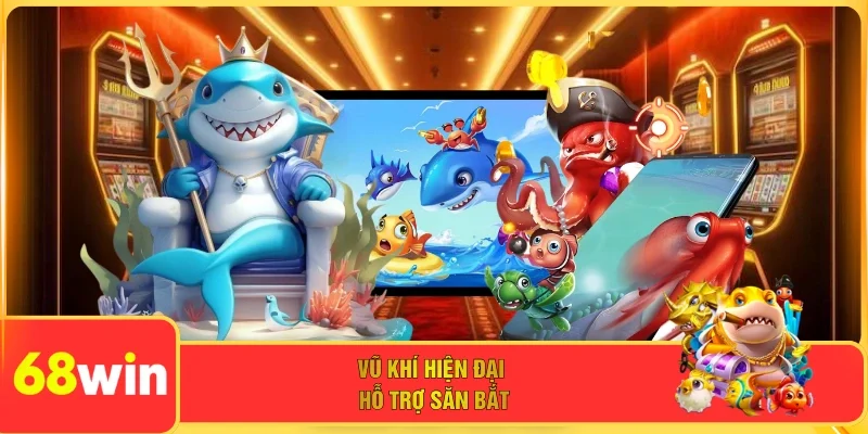 Vũ khí hiện đại hỗ trợ săn bắt